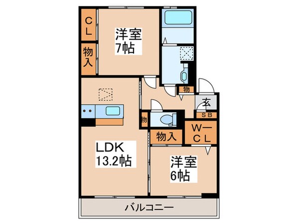 ルミエールの物件間取画像